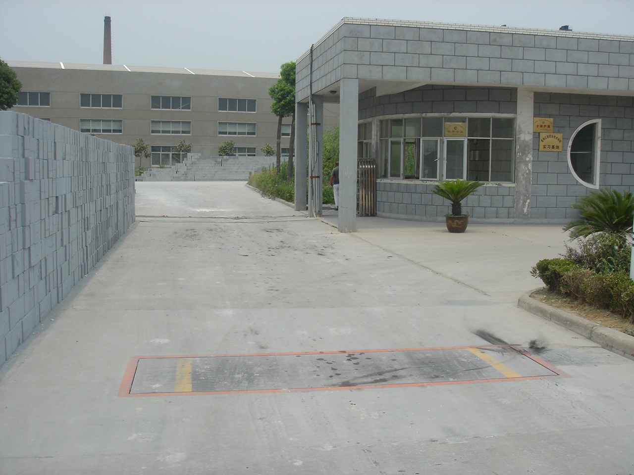 小型汽车衡3 5米50吨浅基坑施工示意图纸高清图片